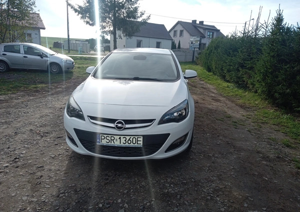 Opel Astra cena 21000 przebieg: 160000, rok produkcji 2013 z Jarocin małe 37